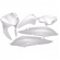 KIT CARENAGEM BIZ 125 BRANCO 13-14 EX