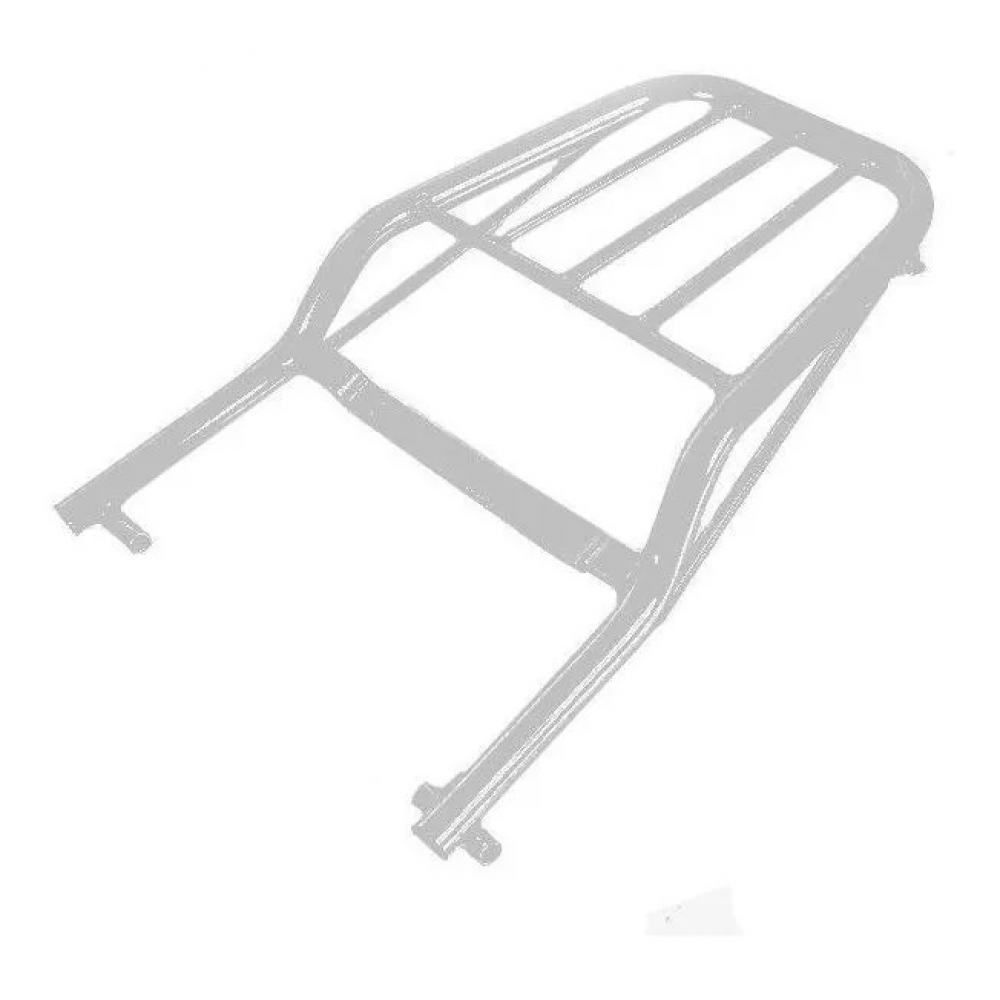 BAGAGEIRO HUNTER 125 FIXO CINZA