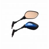 RETROVISOR MINI WEB SUNDOWN BASE AZUL HASTE CUSTOM