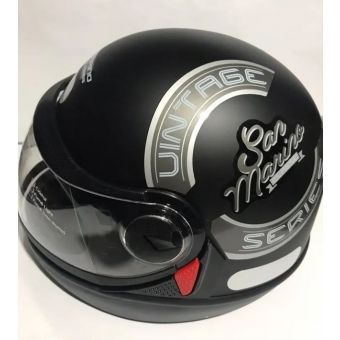 CAPACETE SAN MARINO NEW CLASSIC PRETO 60
