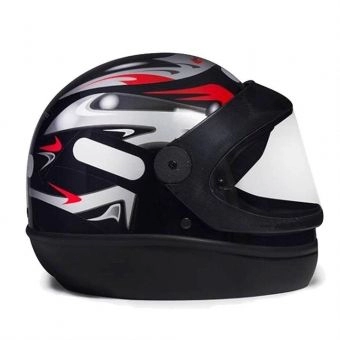 CAPACETE SAN MARINO PRETO 58