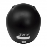 CAPACETE SKY NIMBUS PRETO FOSCO C/ A CINZA 62