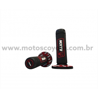 MANOPLA BROS 125/150/160 PRETO/VERMELHO OFF ROAD E