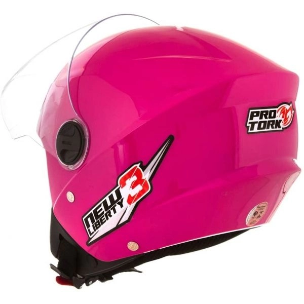 CAPACETE NEW LIBERTY 3 ROSA 56