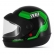 CAPACETE SM PRETO/VERDE 56