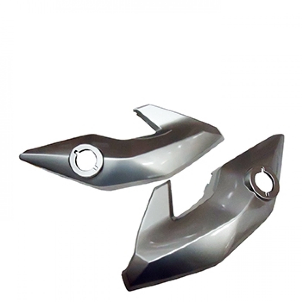 CARENAGEM FAROL LATERAL FAN 160 PRATA IBIUNA 20