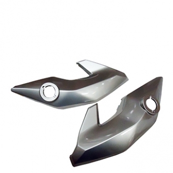 CARENAGEM FAROL LATERAL FAN 160 PRATA IBIUNA 20