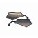 RETROVISOR GOLD BASE PRETA P/ YAMAHA (PAR)